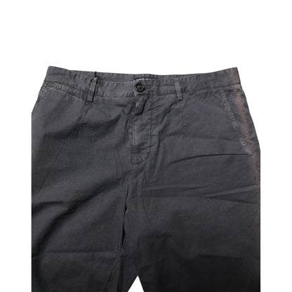 Dolce & Gabbana Dark Gray Cotton Stretch Denim Bermuda Shorts Dolce & Gabbana