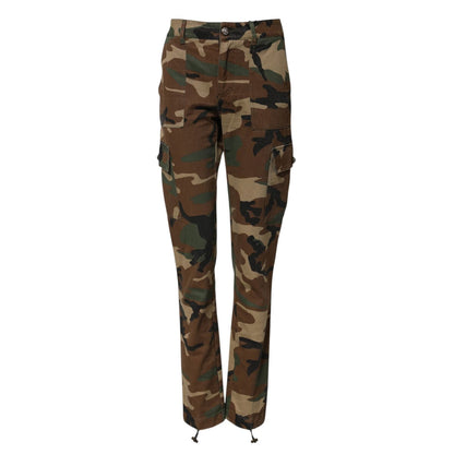 Dolce & Gabbana Multicolor Camouflage Cargo Pants Dolce & Gabbana