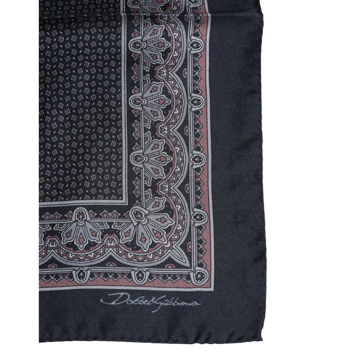 Dolce & Gabbana Multicolor Fantasy Silk Square Foulard Scarf Dolce & Gabbana