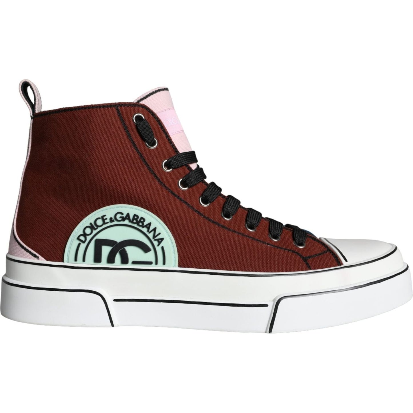 Dolce & Gabbana Multicolor Patchwork High Top Sneaker Shoes 1728,67345645728,Dolce & Gabbana,EU44/US11,High Tops - Sneakers - Shoes,Material: 71% Cotton 29% Calf Leather,Men,Multicolor,New with tags,Shoes,Sneakers - Men - Shoes,Sneakers - Shoes