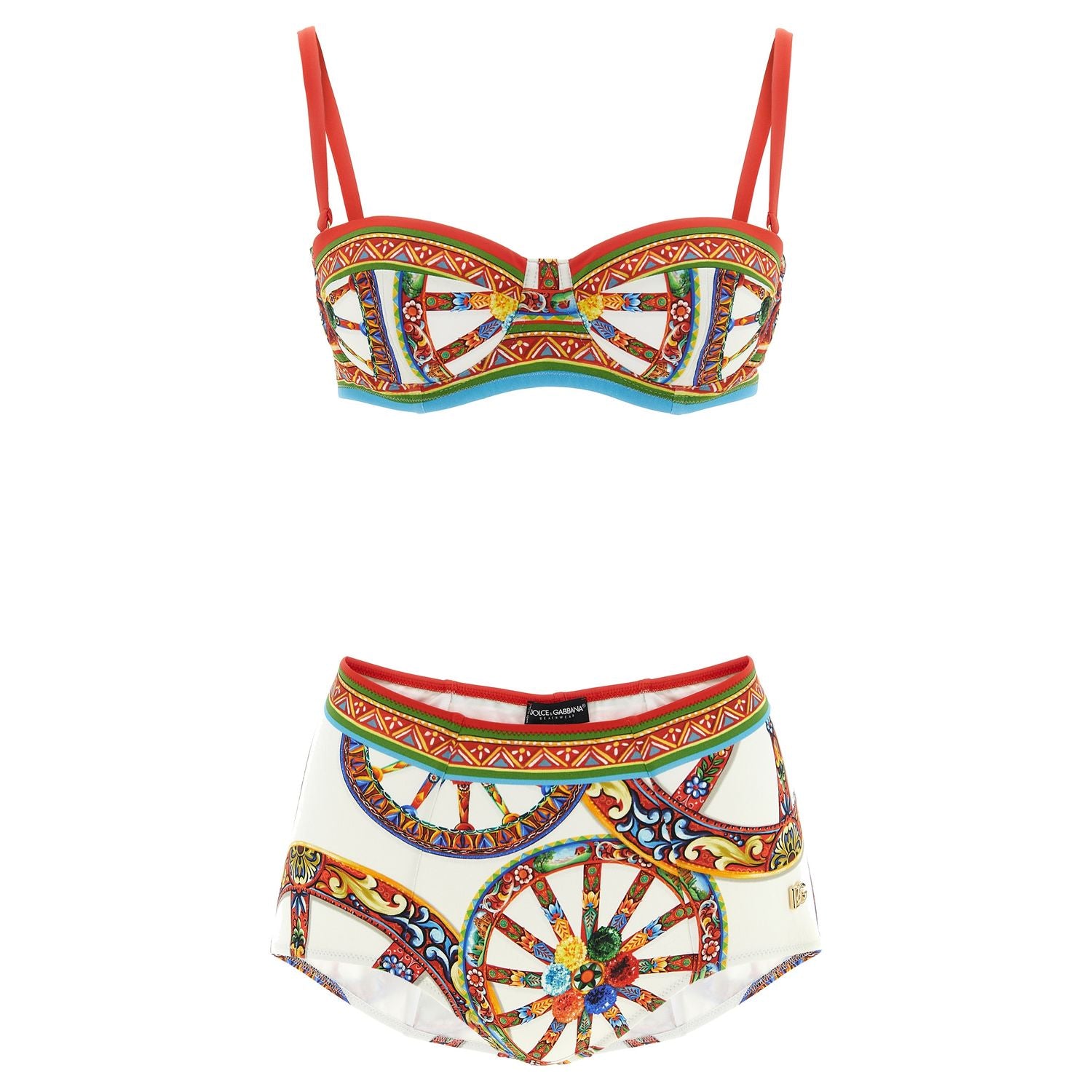 Dolce & Gabbana Multicolor Polyamide Bikini