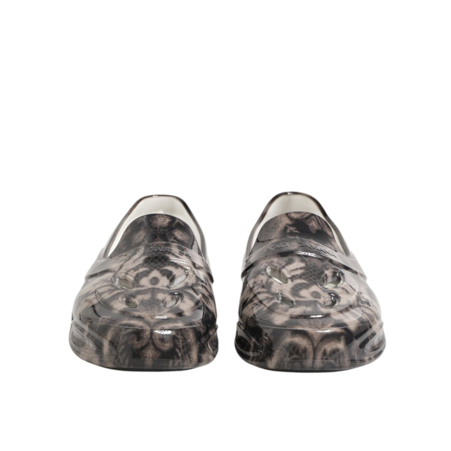 Dolce & Gabbana Multicolor Rubber Low Top Men Sneakers Shoes