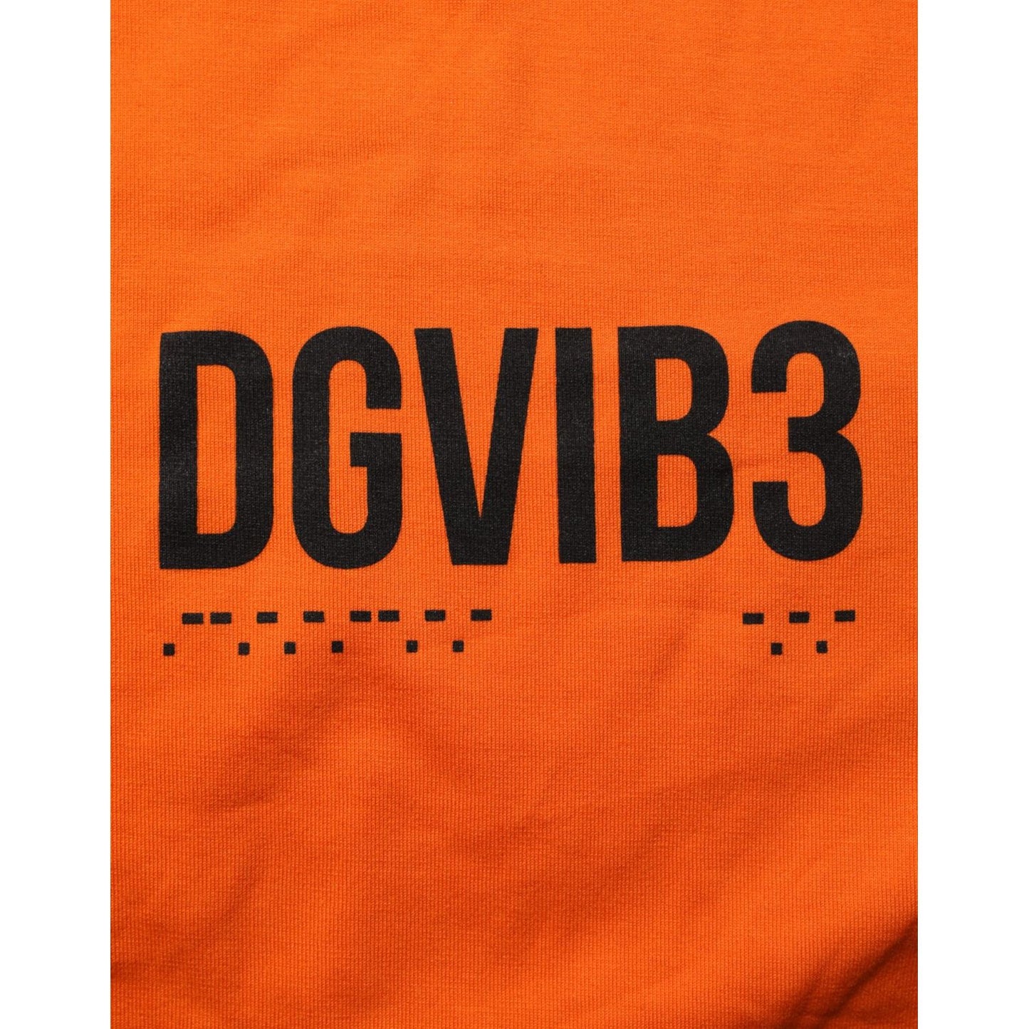 Dolce & Gabbana Orange DGVIB3 Crew Neck Short Sleeves T-shirt
