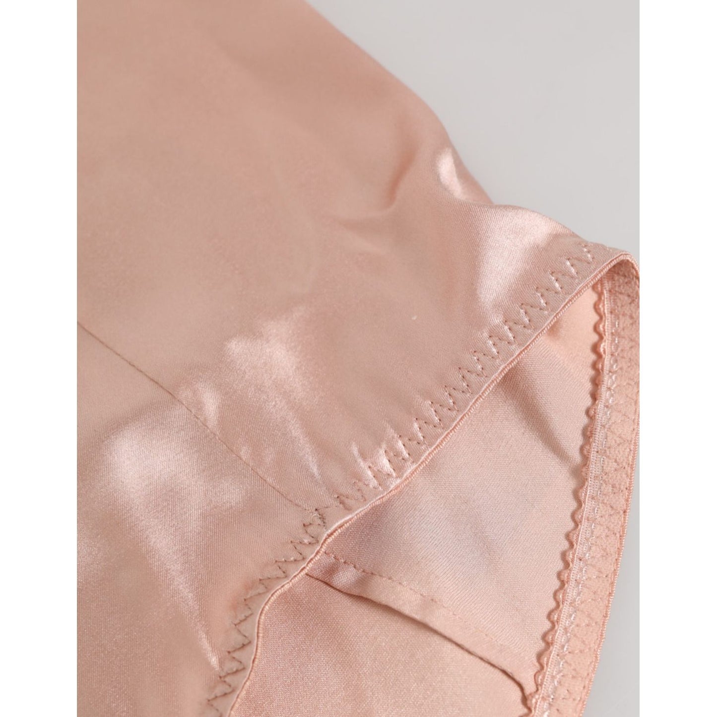 Dolce & Gabbana Pink Acetate High Waist Shorts Panty Underwear Dolce & Gabbana