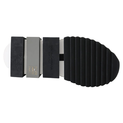 Dolce & Gabbana White Black Slip On Sorrento Sneakers Dolce & Gabbana