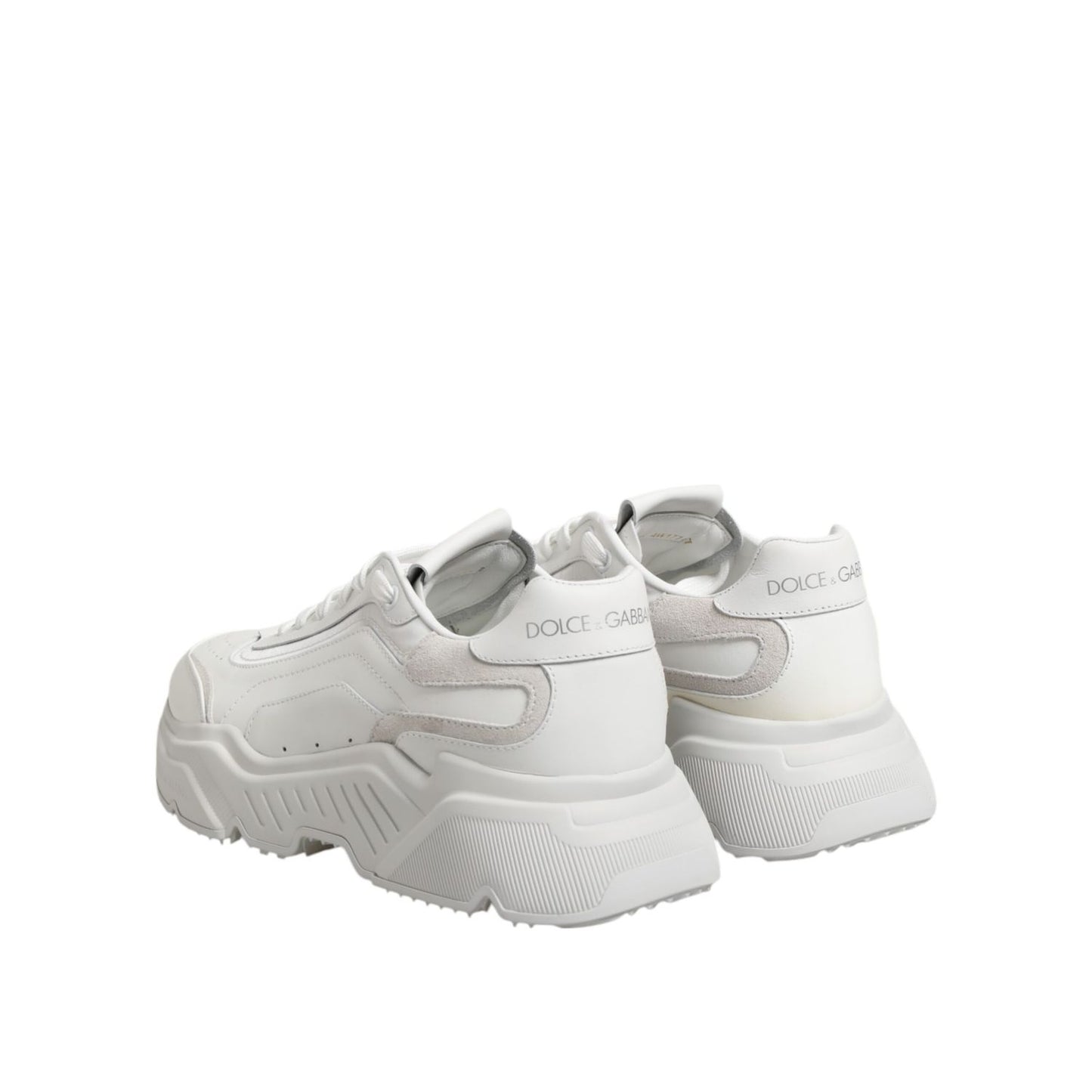 Dolce & Gabbana White Daymaster Low Top Men Sneakers Shoes