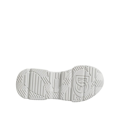 Dolce & Gabbana White Daymaster Low Top Men Sneakers Shoes