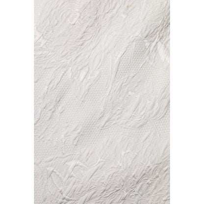 Dolce & Gabbana White Floral Brocade A-line High Waist Skirt Dolce & Gabbana