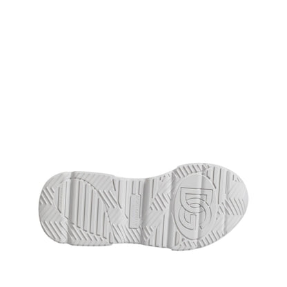 Dolce & Gabbana White Leather Daymaster Low Top Sneakers Shoes Dolce & Gabbana