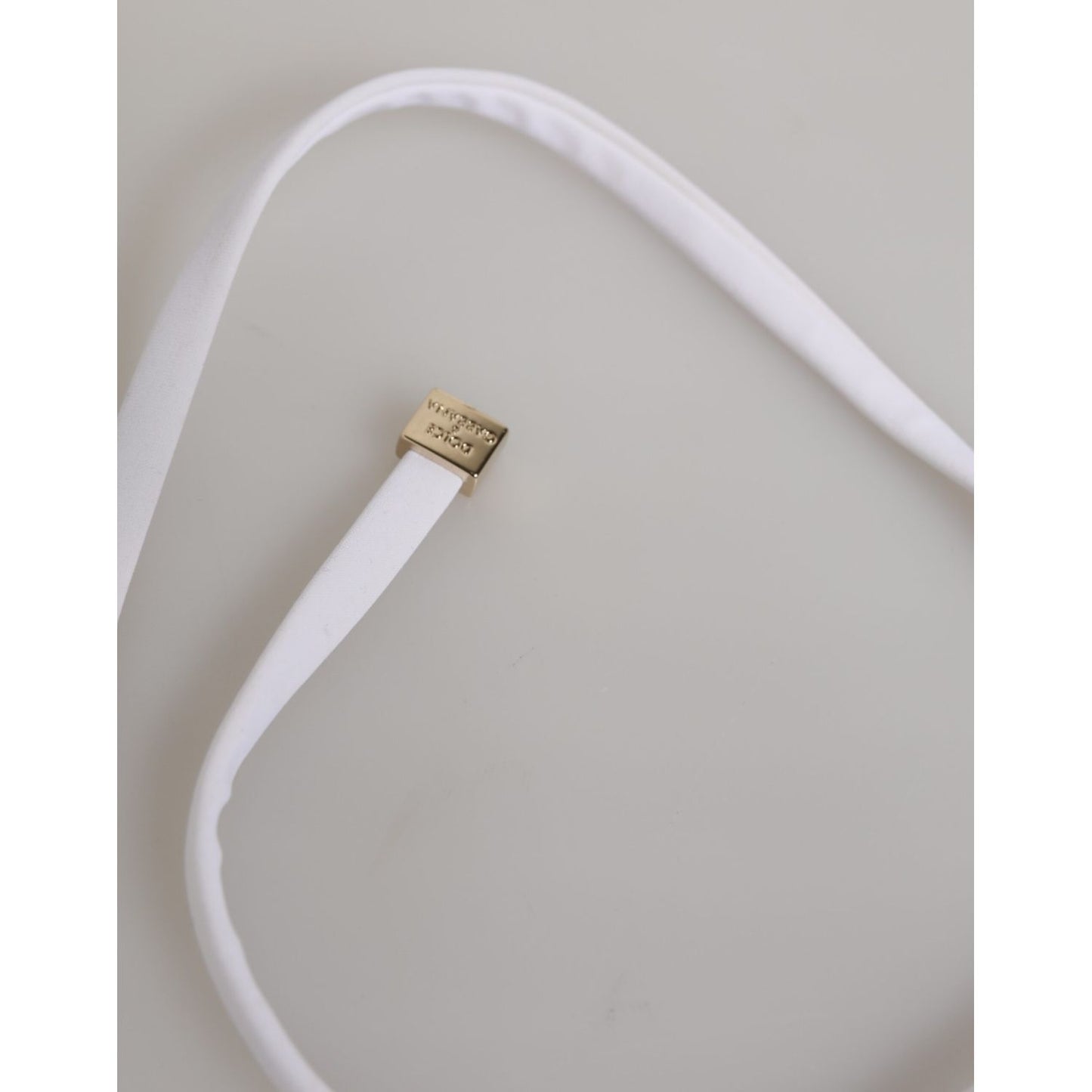 Dolce & Gabbana White Logo Swimsuit 2 Piece Top Bottom Swimwear Dolce & Gabbana