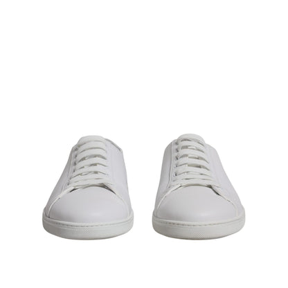 Dolce & Gabbana White Low Top Men Saint Tropez Sneakers Shoes Dolce & Gabbana
