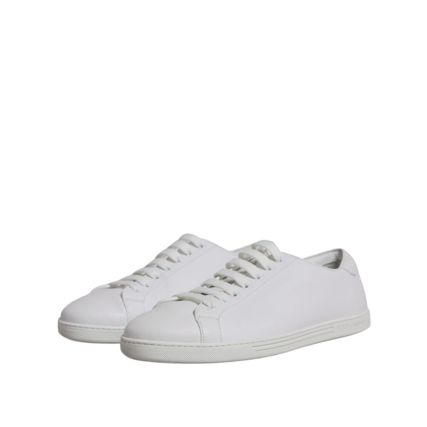 Dolce & Gabbana White Low Top Men Saint Tropez Sneakers Shoes Dolce & Gabbana