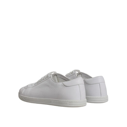 Dolce & Gabbana White Low Top Men Saint Tropez Sneakers Shoes Dolce & Gabbana
