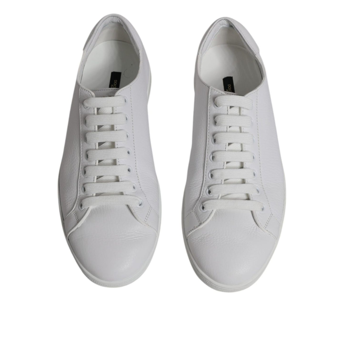 Dolce & Gabbana White Low Top Men Saint Tropez Sneakers Shoes Dolce & Gabbana