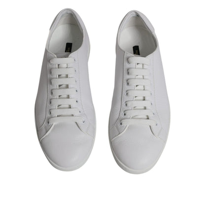 Dolce & Gabbana White Low Top Men Saint Tropez Sneakers Shoes Dolce & Gabbana