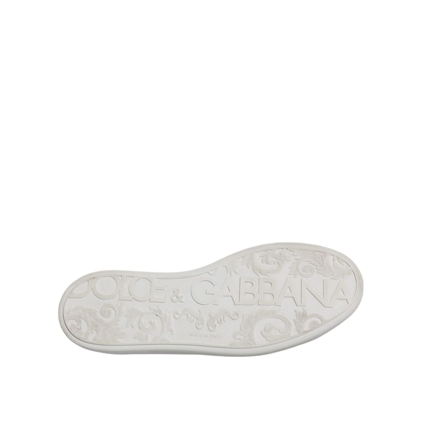 Dolce & Gabbana White Low Top Men Saint Tropez Sneakers Shoes Dolce & Gabbana