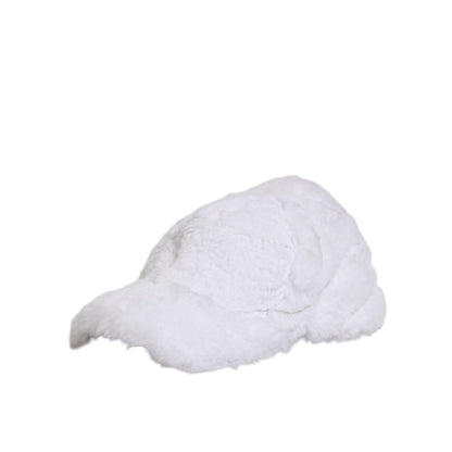 Dolce & Gabbana White Modacrylic Rapper Men Baseball Capello Hat