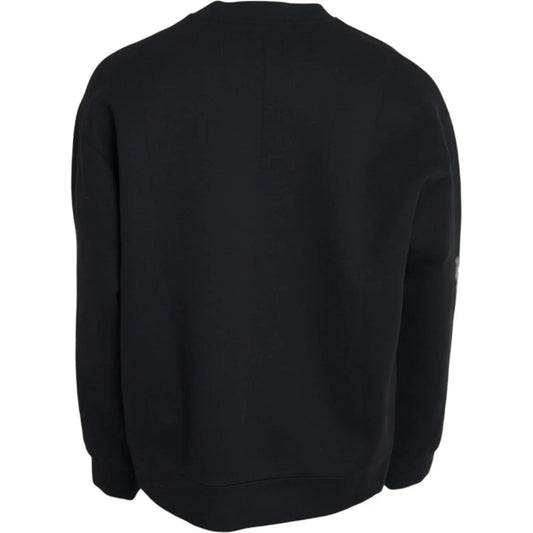 Dolce & Gabbana | Black DG Logo Pullover Sweatshirt Sweater| McRichard Designer Brands   