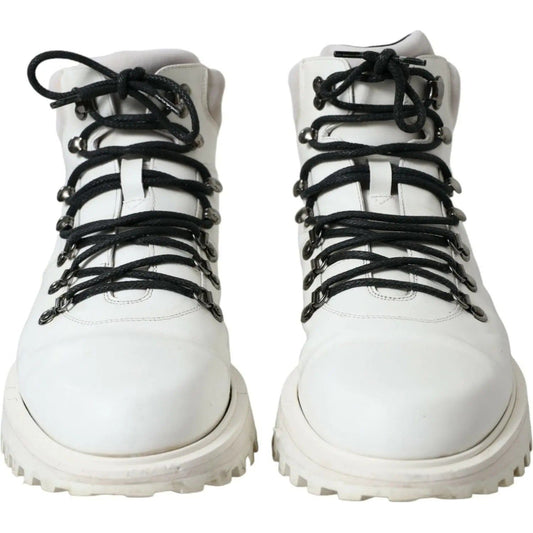 Dolce & GabbanaPristine White Italian Ankle BootsMcRichard Designer Brands£429.00