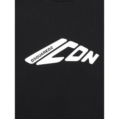 Dsquared² Black Cotton Sweatshirt Dsquared²