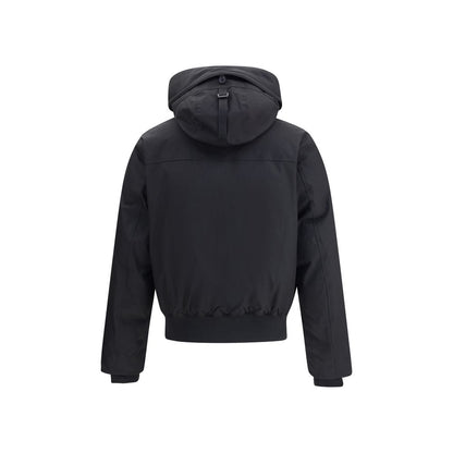 Dsquared² Black Polyester Bomber