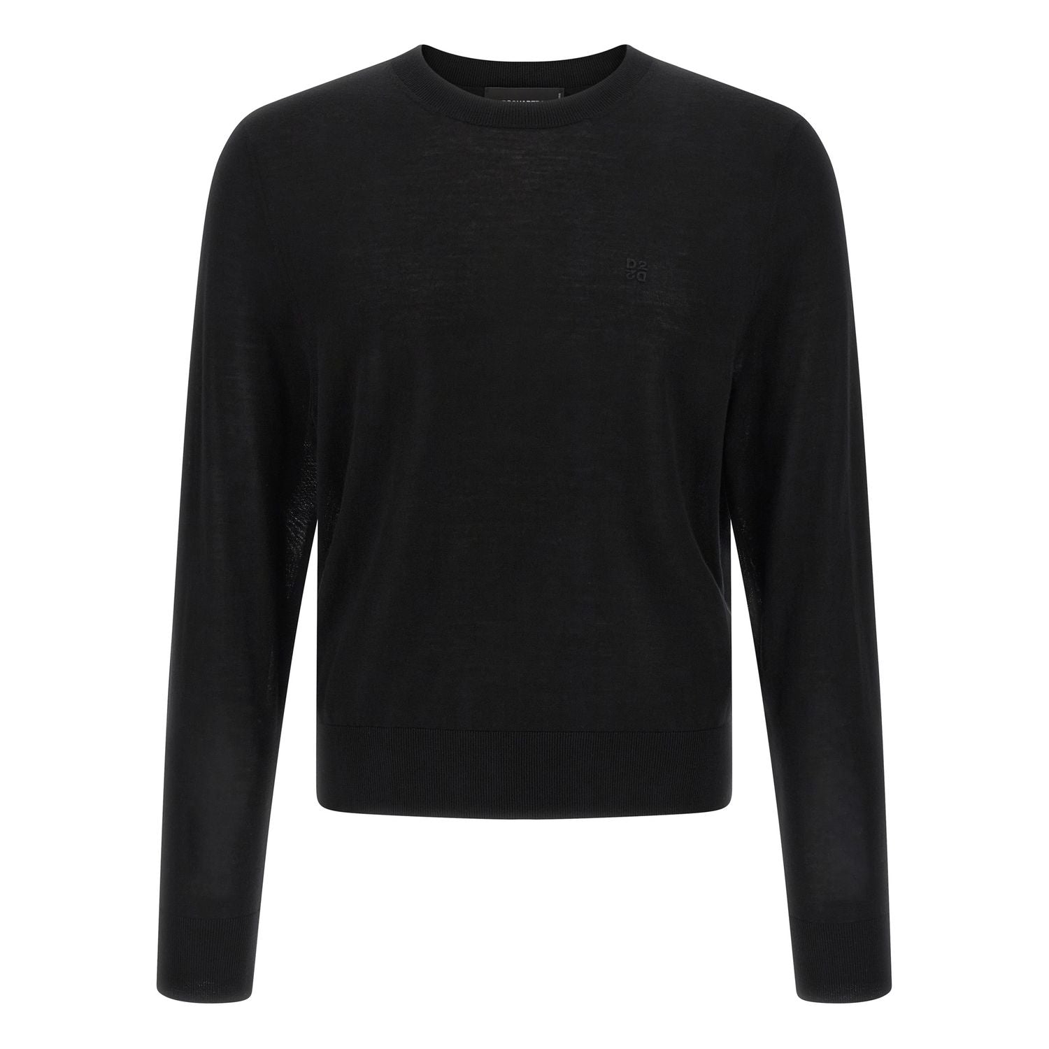 Dsquared² Black Wool Cardigan