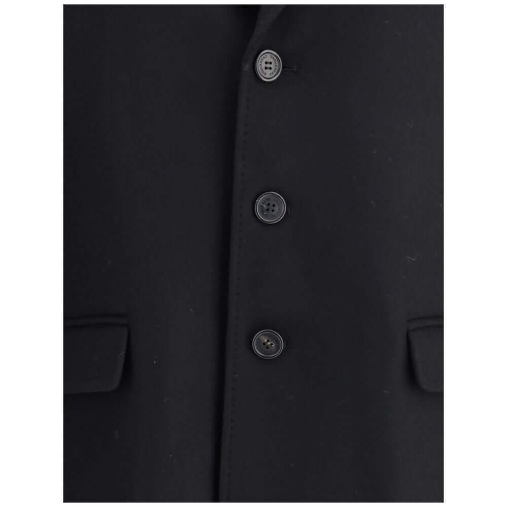 Dsquared² Black Wool Coat