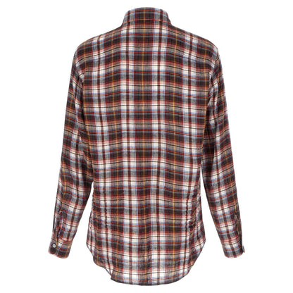Dsquared² Multicolor Linen Blouse
