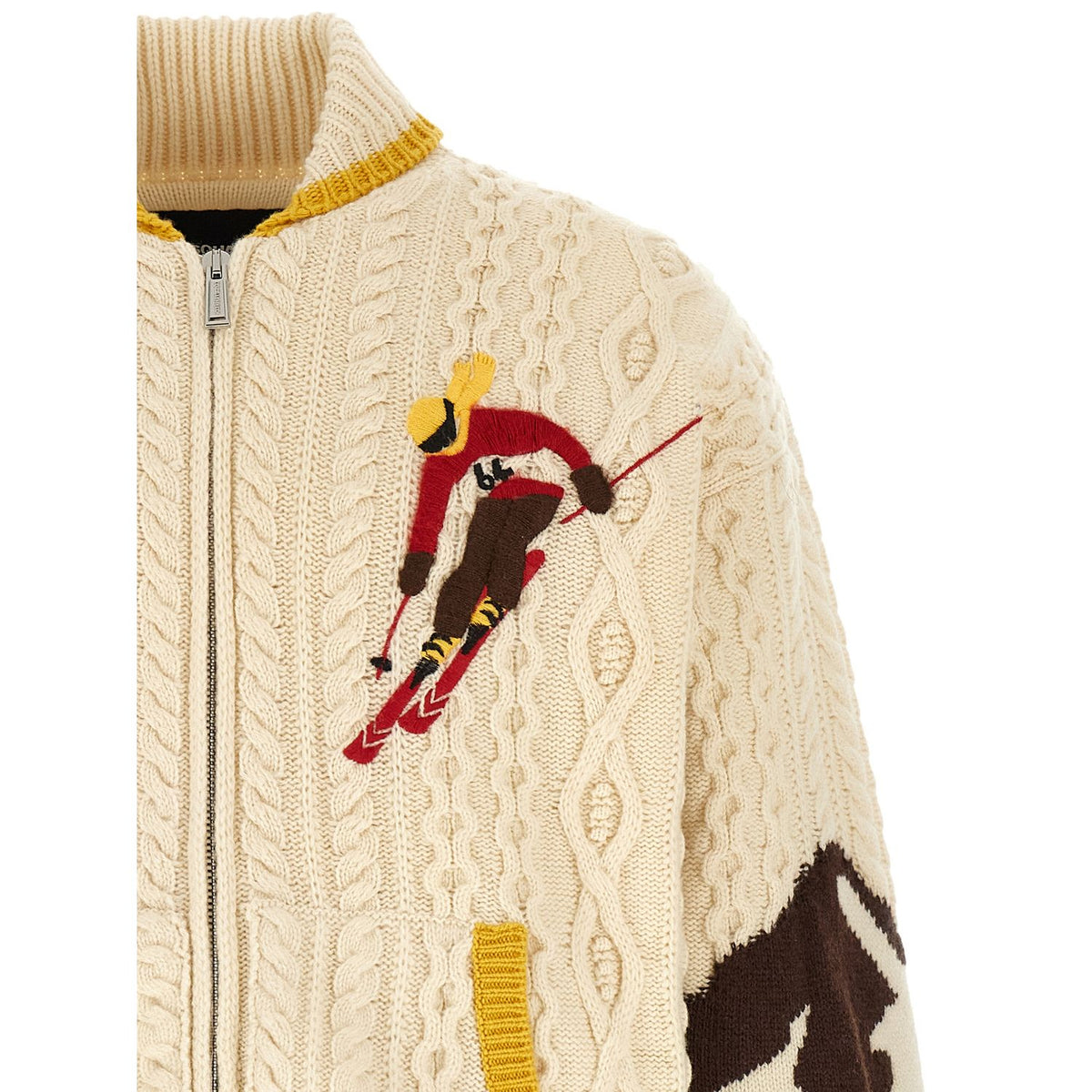 Dsquared² Multicolor Wool Cardigan
