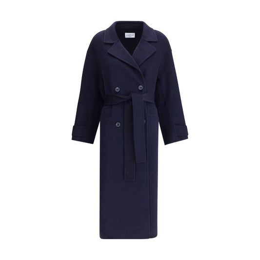 Dynamis Studio Blue Wool Coat