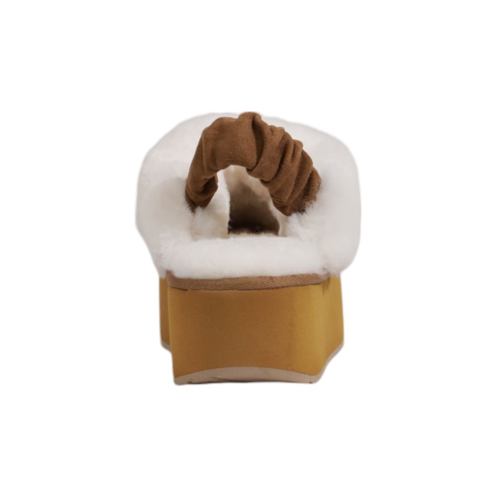 EMU Australia Beige Suede Leather Platform Pumps EMU Australia