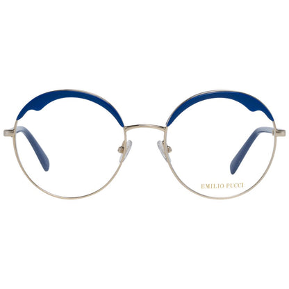 Emilio Pucci Blue Metal & Plastic Glasses (Frames) Emilio Pucci