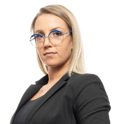 Emilio Pucci Blue Metal & Plastic Glasses (Frames) Emilio Pucci