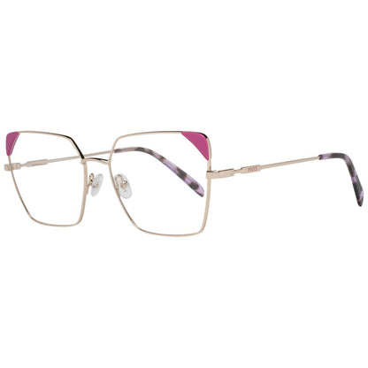 Emilio Pucci Rose Gold Metal & Plastic Glasses (Frames) Emilio Pucci