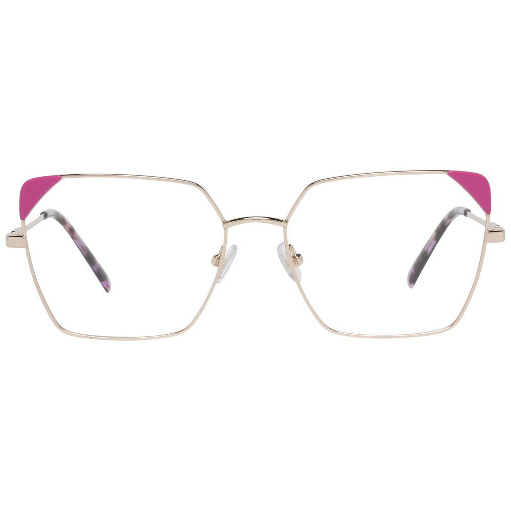Emilio Pucci Rose Gold Metal & Plastic Glasses (Frames) Emilio Pucci