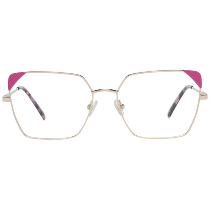 Emilio Pucci Rose Gold Metal & Plastic Glasses (Frames) Emilio Pucci