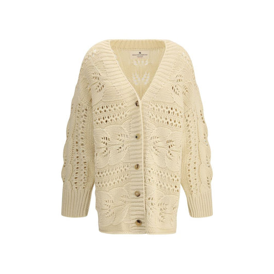 Ermanno Scervino Beige Cashmere Cardigan