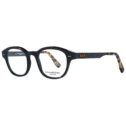 Ermenegildo Zegna Brown Horn Glasses (Frames) Ermenegildo Zegna