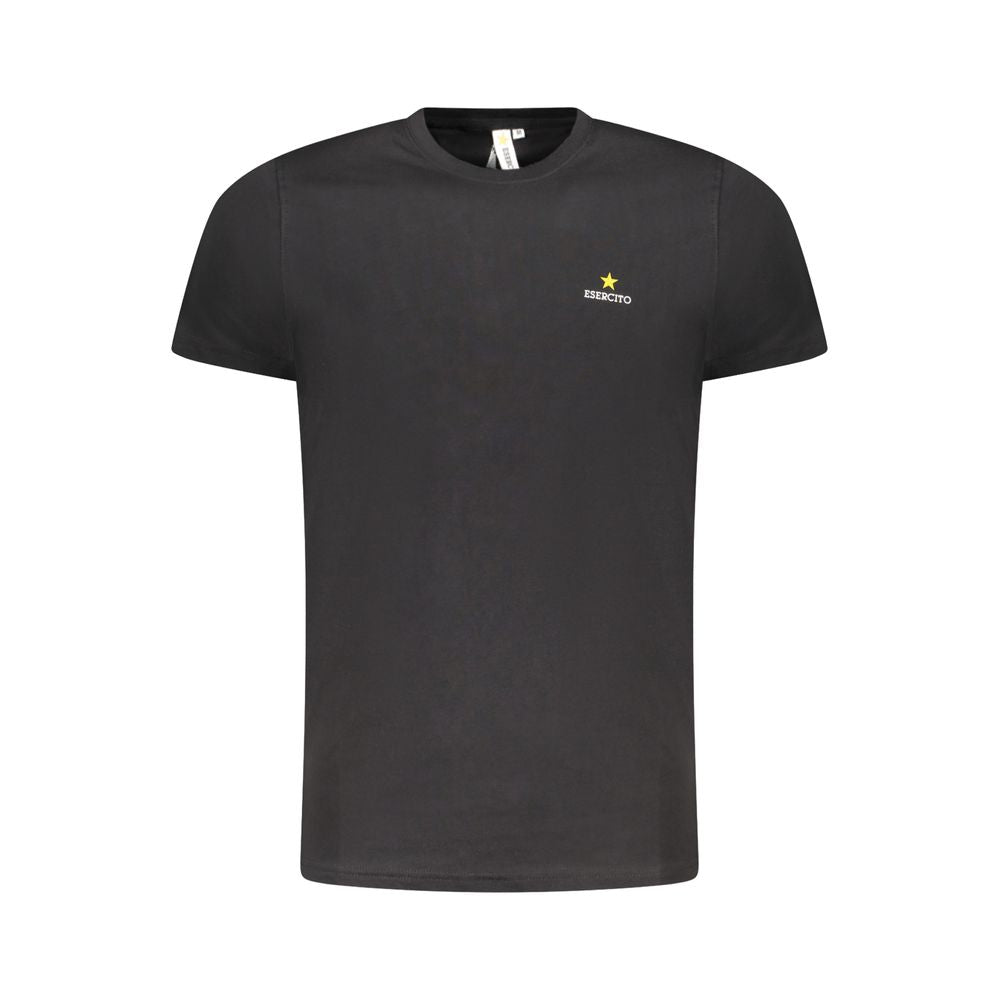 Esercito 1659 Black Cotton Men T-Shirt
