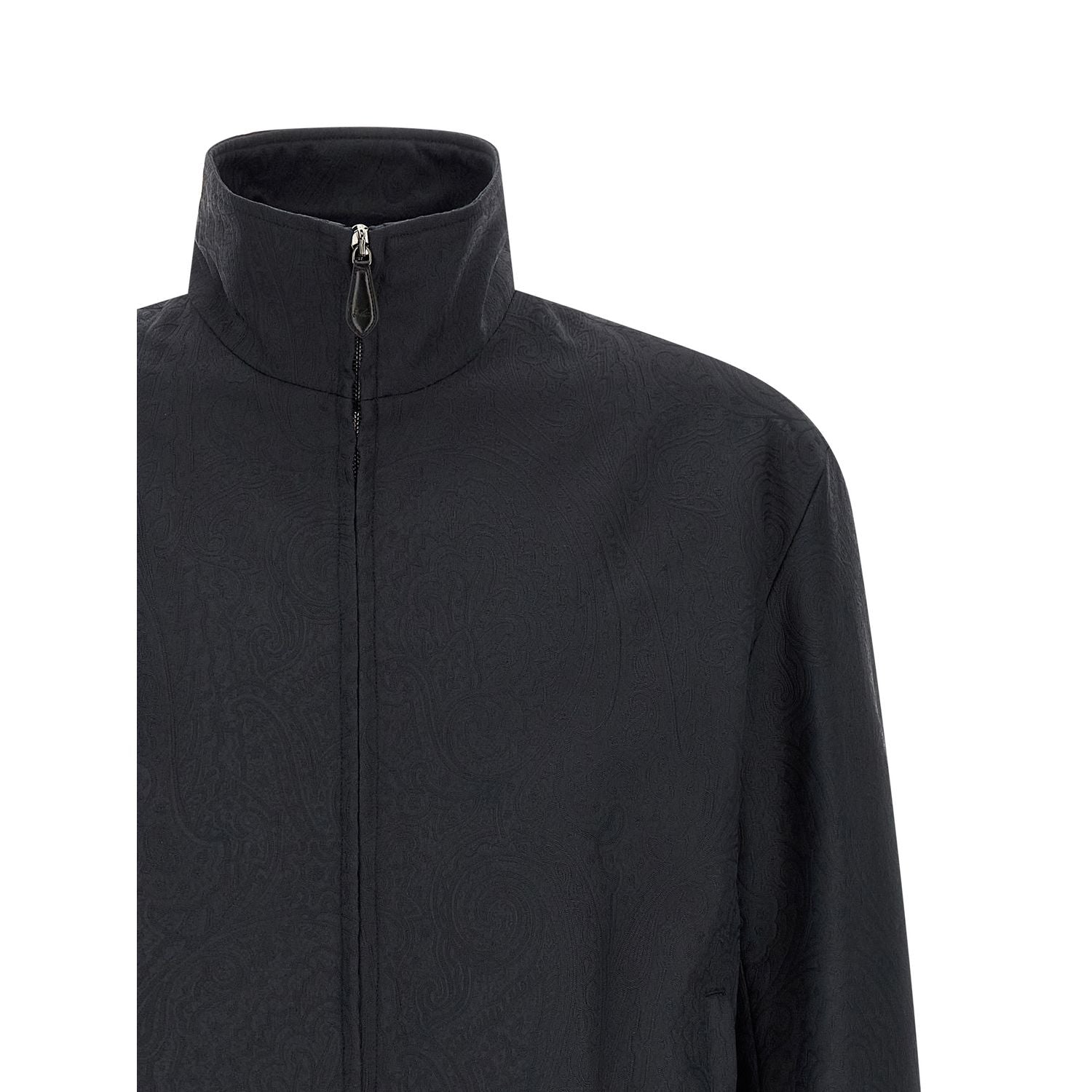Etro Blue Polyamide Jacket