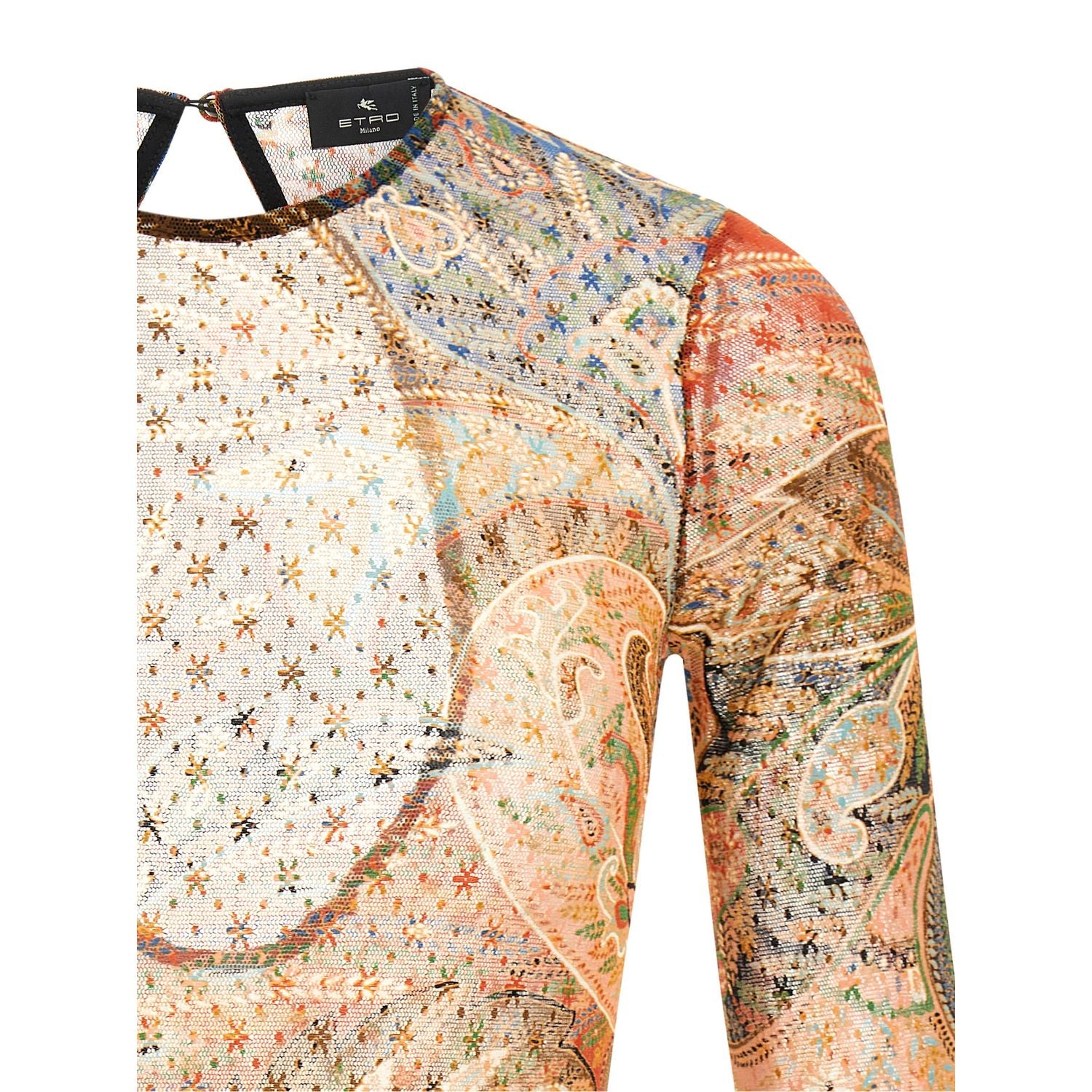 Etro Multicolor Polyamide Bodysuit