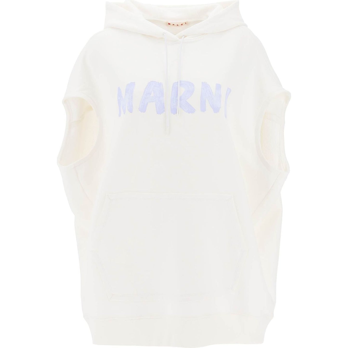 Marni sleeveless sweatshirt with logo print Topwear Marni