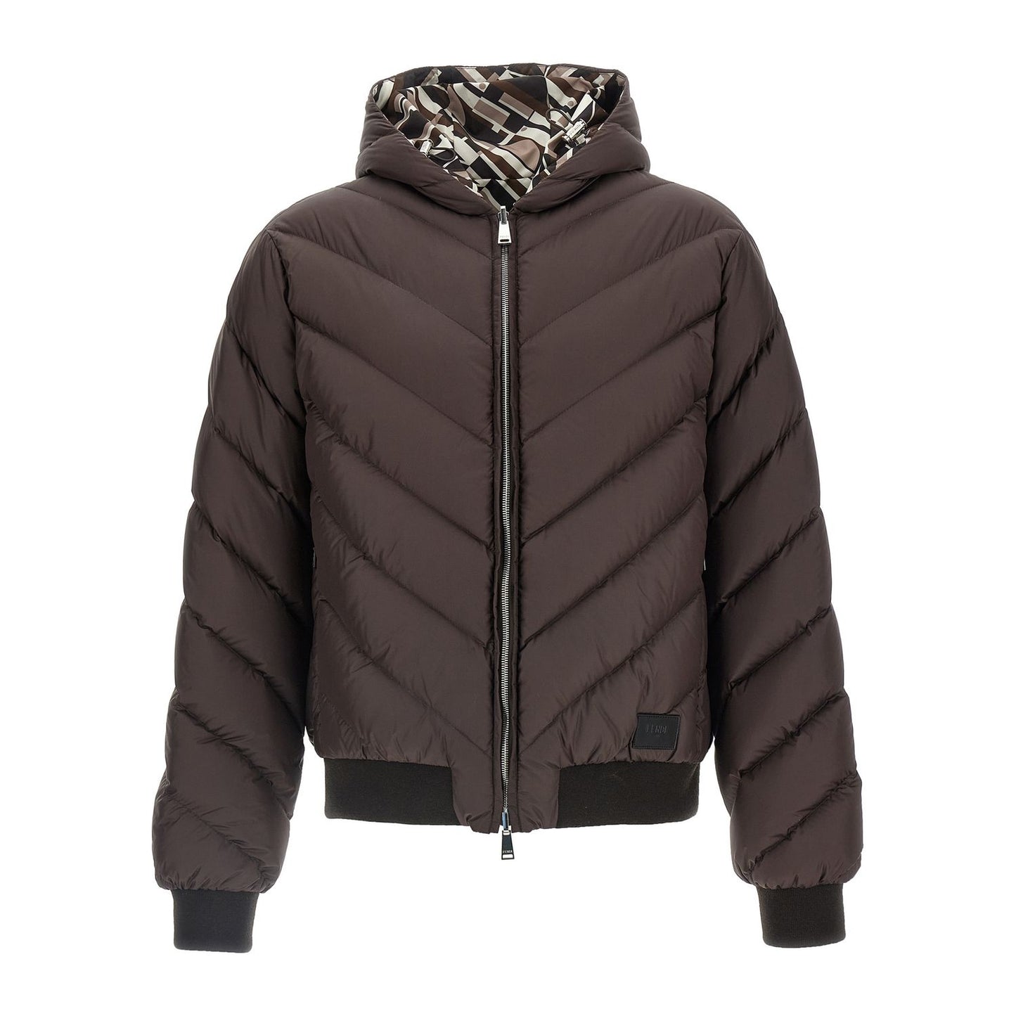 Fendi Multicolor Polyester Shell Jacket