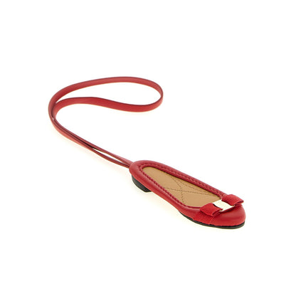 Ferragamo Multicolor Calfskin Keychain