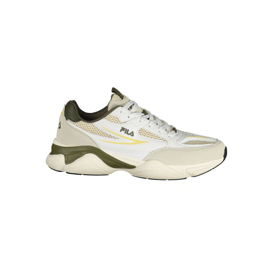 Fila Bianco Polyester Mens Sneaker 1728,67403481248,Athletic - Sneakers - Shoes,EU40/US7,EU41/US8,EU42/US9,EU43/US10,EU44/US11,Fila,Men,New with tags,Shoes,Sneakers - Shoes,White