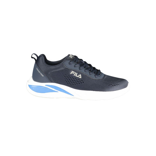 Fila Blu Polyurethane Men's Sneaker 1728,67403481248,Athletic - Sneakers - Shoes,Blue,EU40/US7,EU41/US8,EU42/US9,EU43/US10,EU44/US11,EU45/US12,EU46,Fila,Men,New with tags,Shoes,Sneakers - Shoes