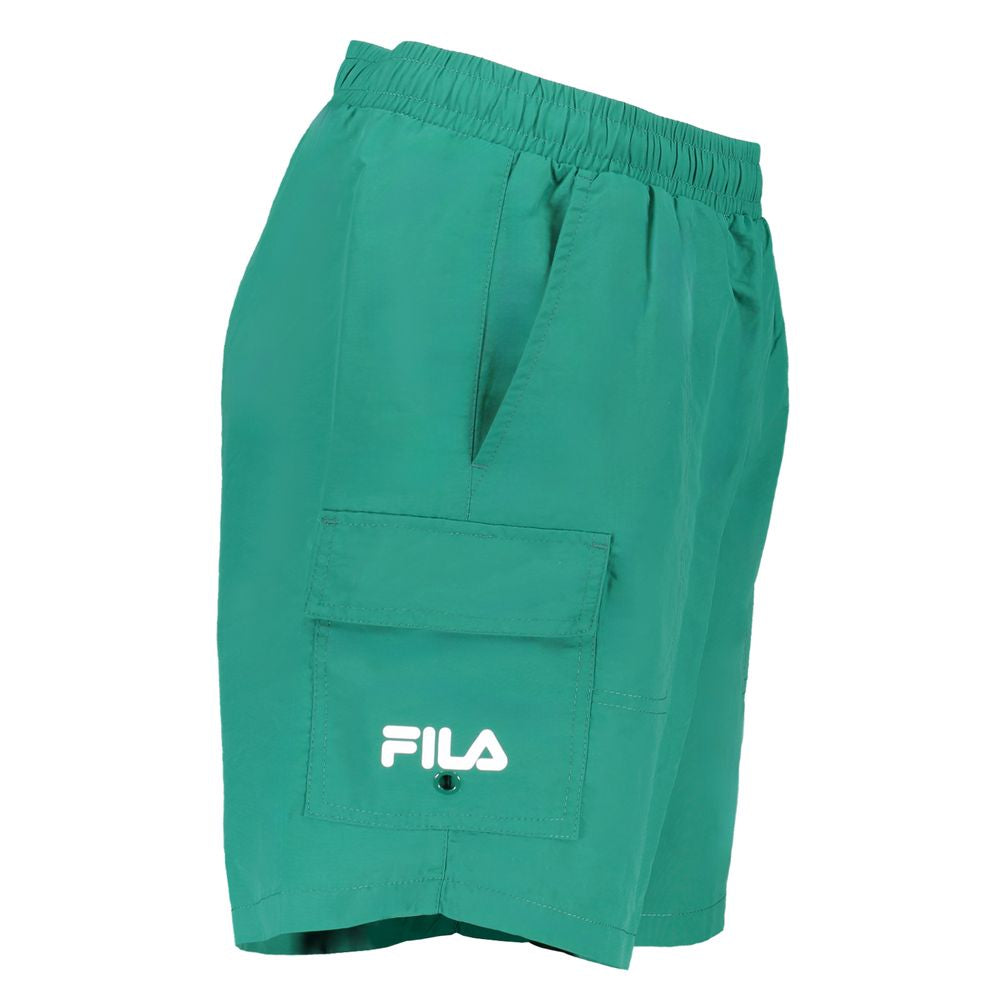 Fila Green Polyamide Shorts