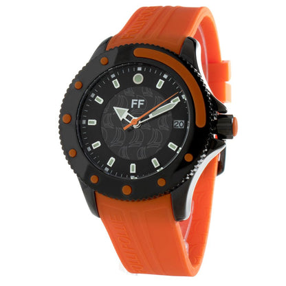Folli Follie Orange Plastic Sport Watch Folli Follie