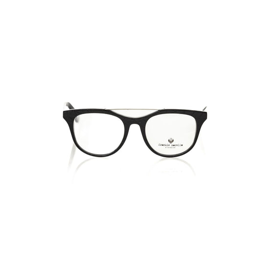 Frankie Morello Black Acetate Men Frame Frankie Morello