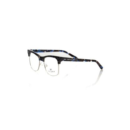 Frankie Morello Blue Metallic Men Frame Frankie Morello